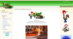 Desktop Screenshot of massrestaurante.com
